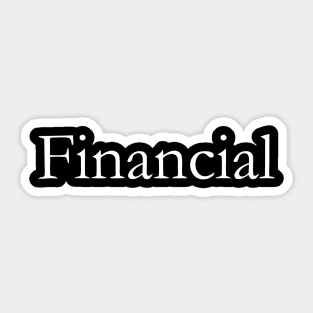 Financial Sticker